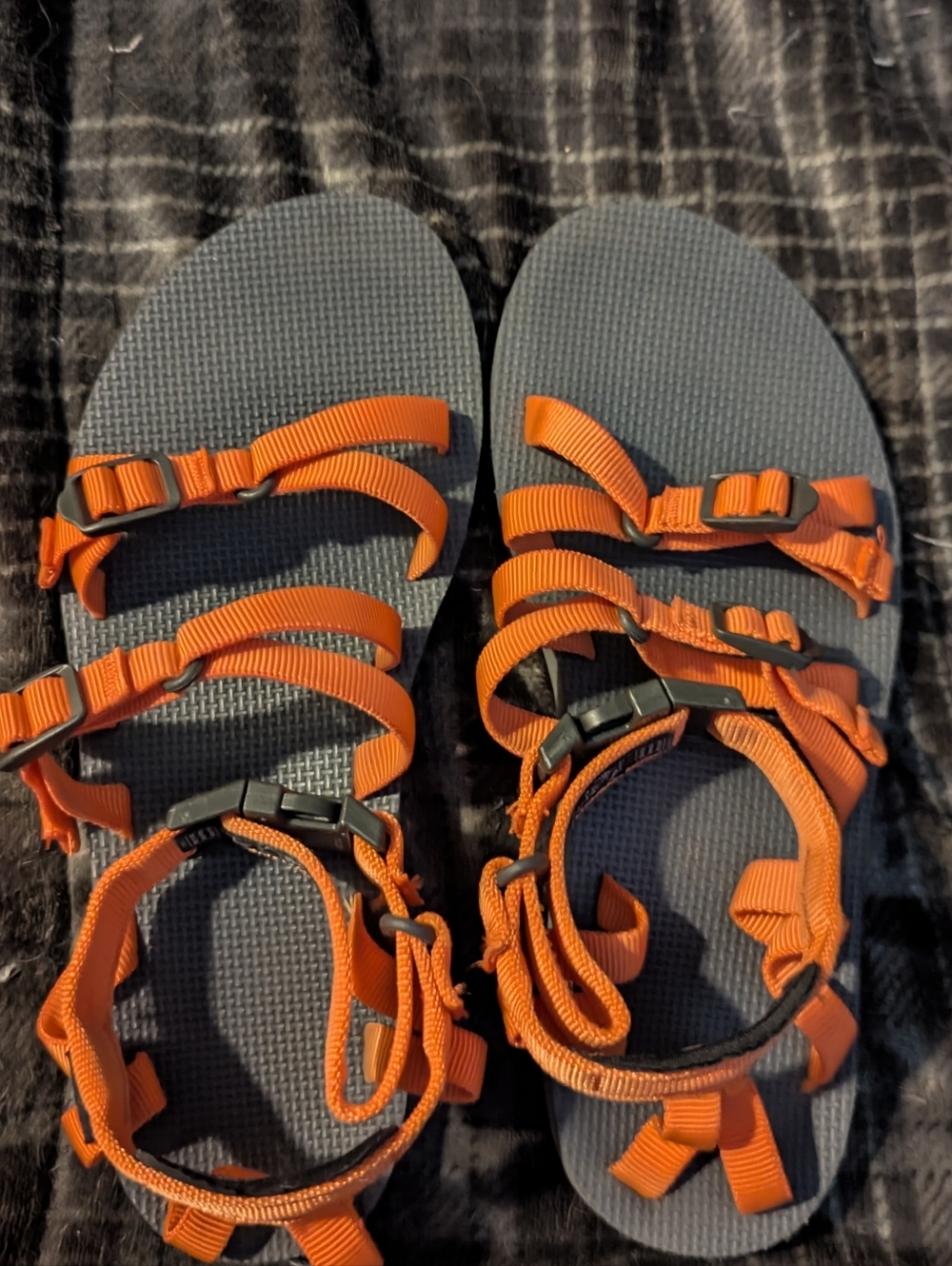 Teva Strappy Sandals -- Orange Alp Revive - Women Size 8